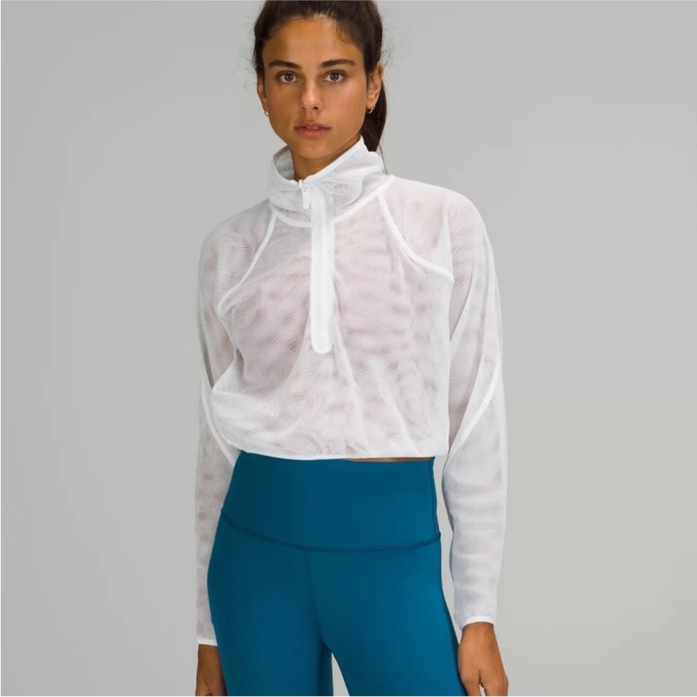 NWT! Lululemon Reversible 1/2 Zip Crop Jacket